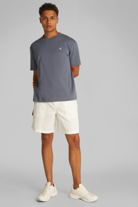 Calvin Klein serif font graphic tee
